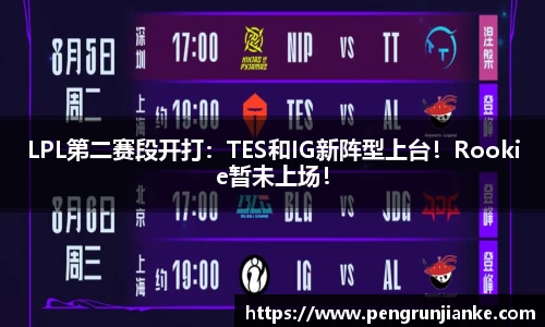 LPL第二赛段开打：TES和IG新阵型上台！Rookie暂未上场！
